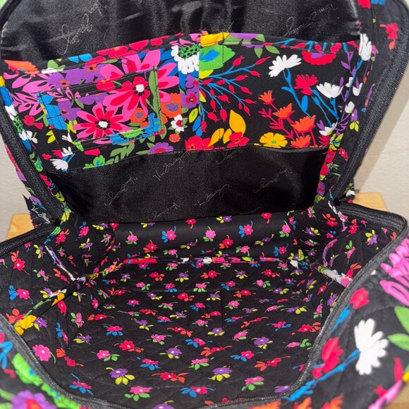 Vera Bradley Campus Backpack in Field Flowers NWT main image 4